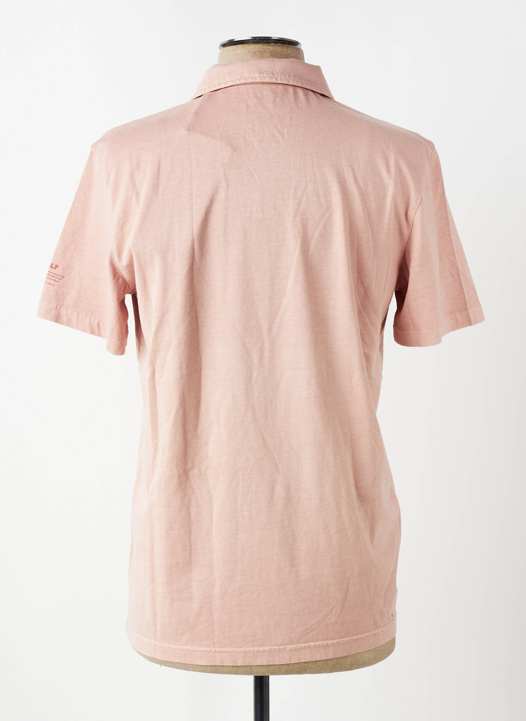 Tricou elasticitate mâneci scurte roz ECOALF bărbat