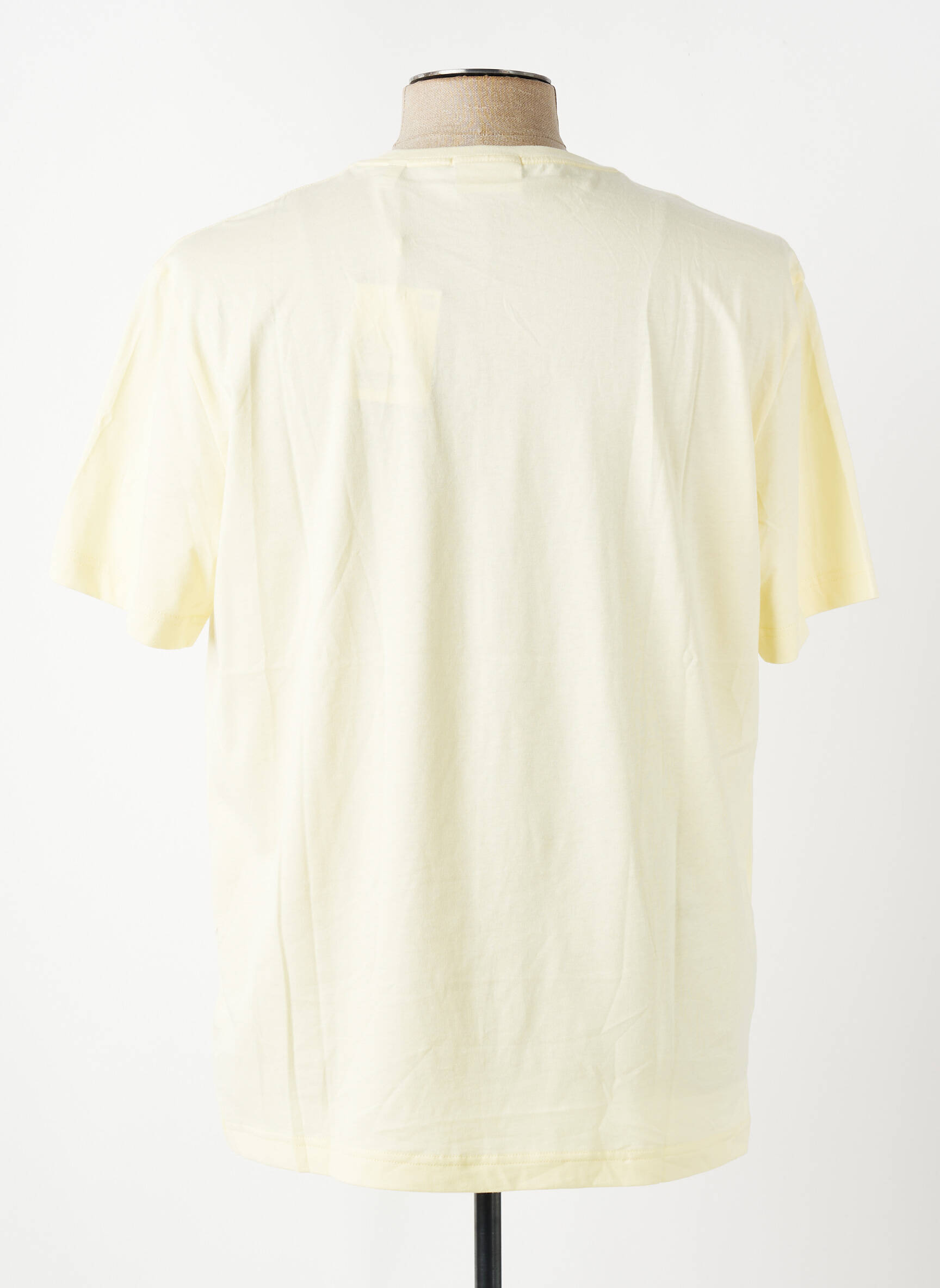 Tricou croială dreaptă mâneci scurte galben GANT bărbat