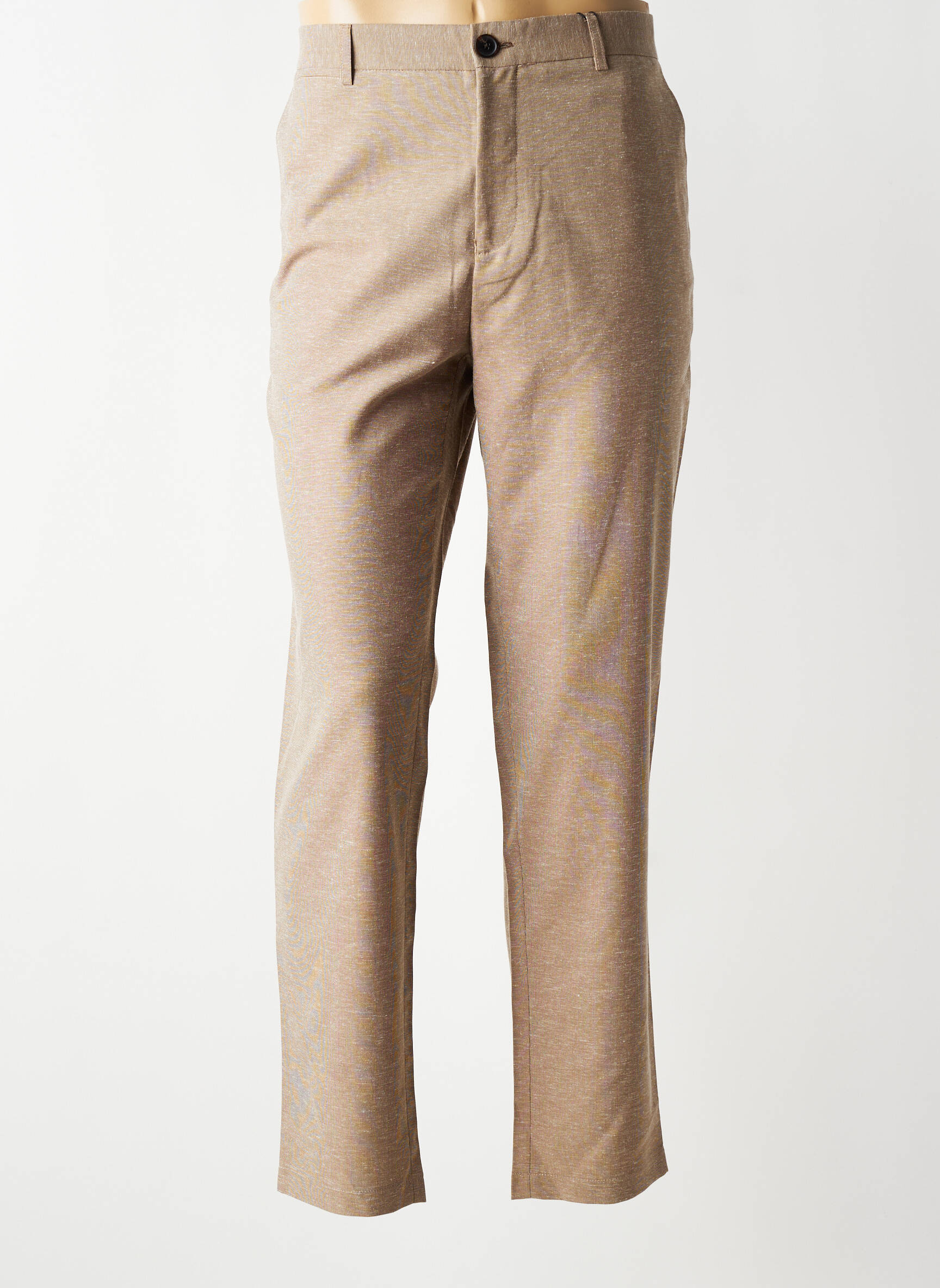 Pantalon chino mărime normală mărime normală maro MATINIQUE bărbat