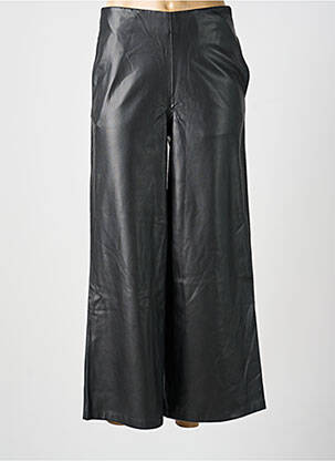Pantalon 7/8 talie înaltă talie înaltă negru ICHI femeie