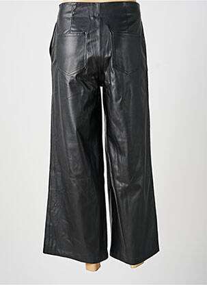 Pantalon 7/8 talie înaltă talie înaltă negru ICHI femeie