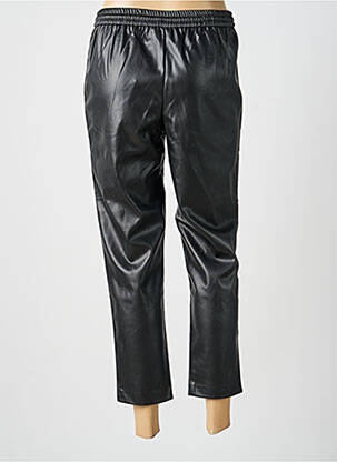 Pantalon 7/8 talie elastică mărime normală negru VILA femeie