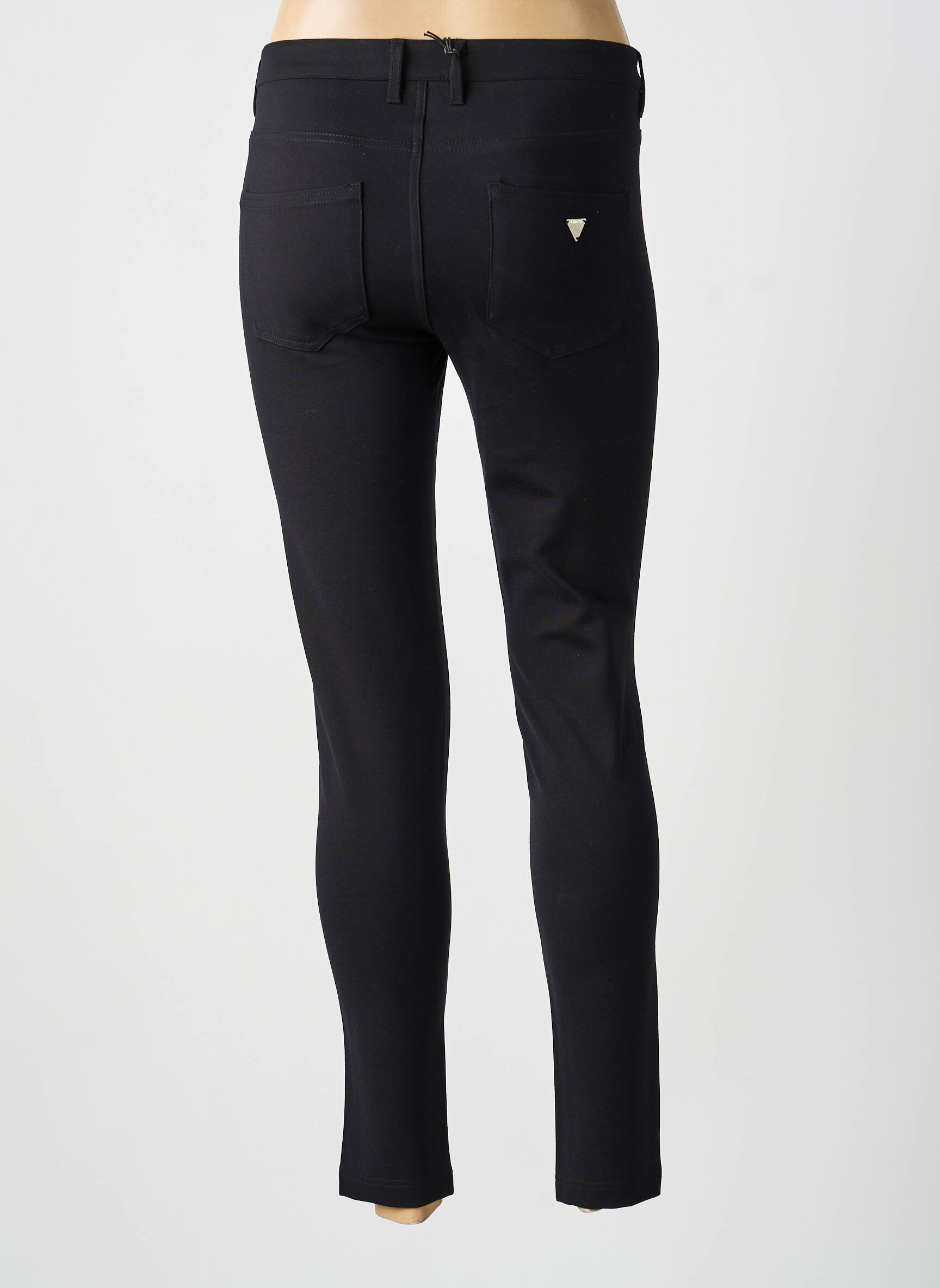 Jegging țesătură jersey talie joasă negru GUESS femeie