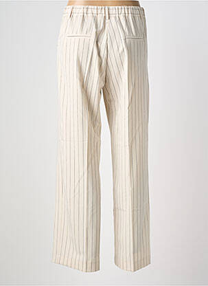 Pantalon drept elasticitate mărime normală bej PAKO LITTO femeie