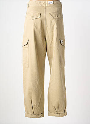 Pantalon cargo țesătură poplin mărime normală bej CARHARTT femeie
