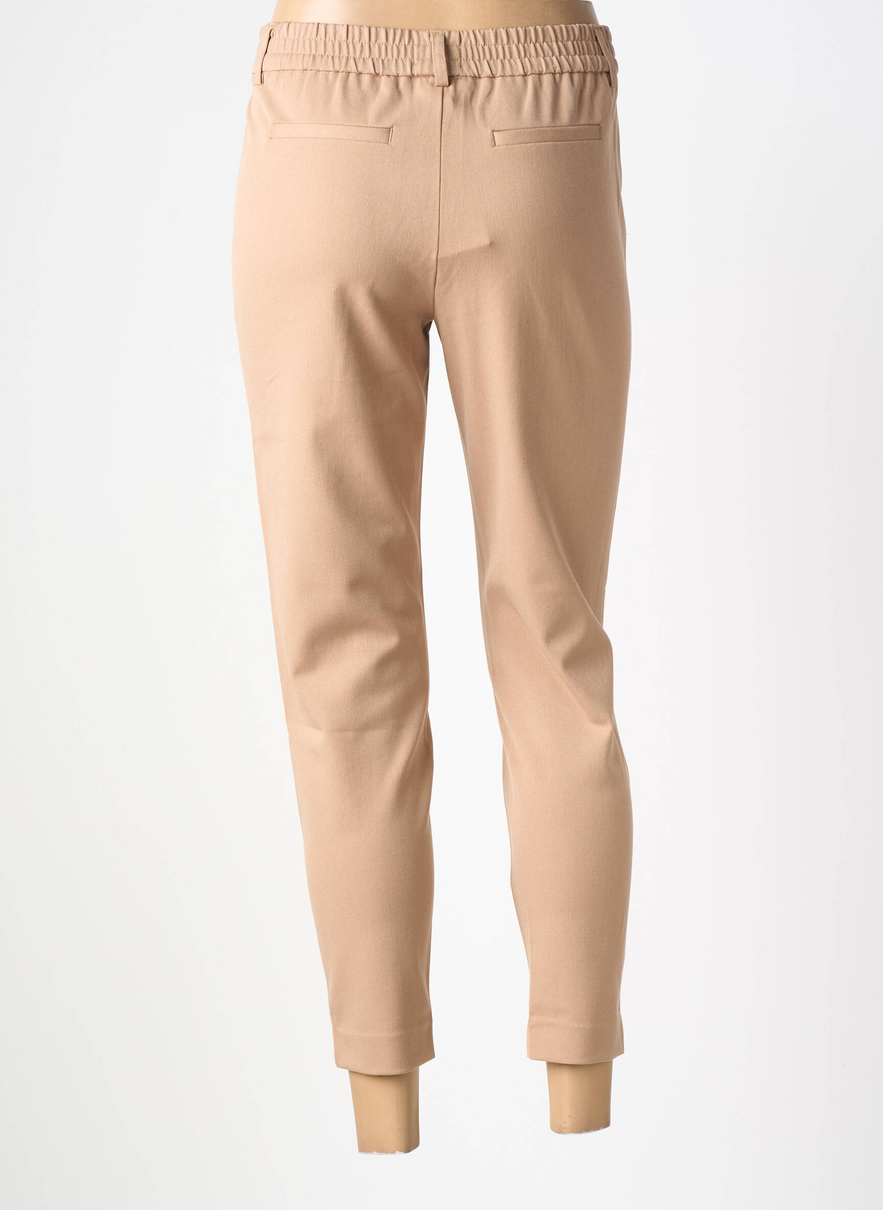 Pantalon 7/8 elasticitate mărime normală maro OBJECT femeie