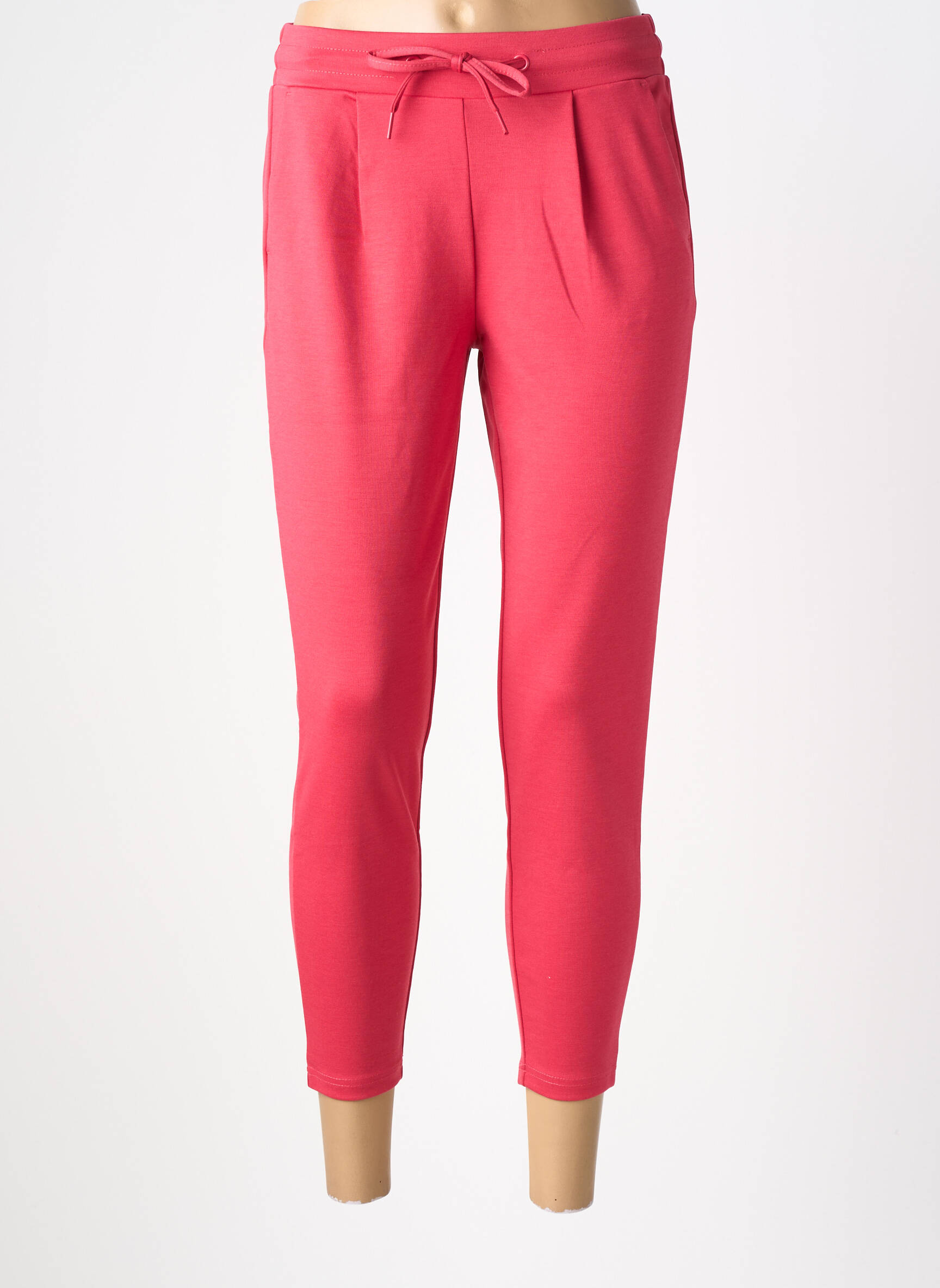 Pantalon 7/8 elasticitate mărime normală roz ICHI femeie