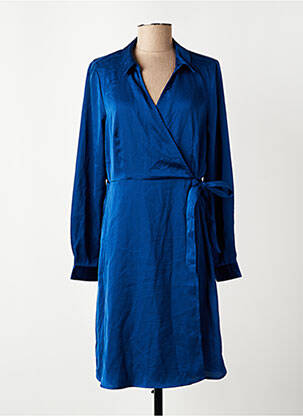 Rochie midi mâneci lungi mâneci lungi albastru VERO MODA femeie