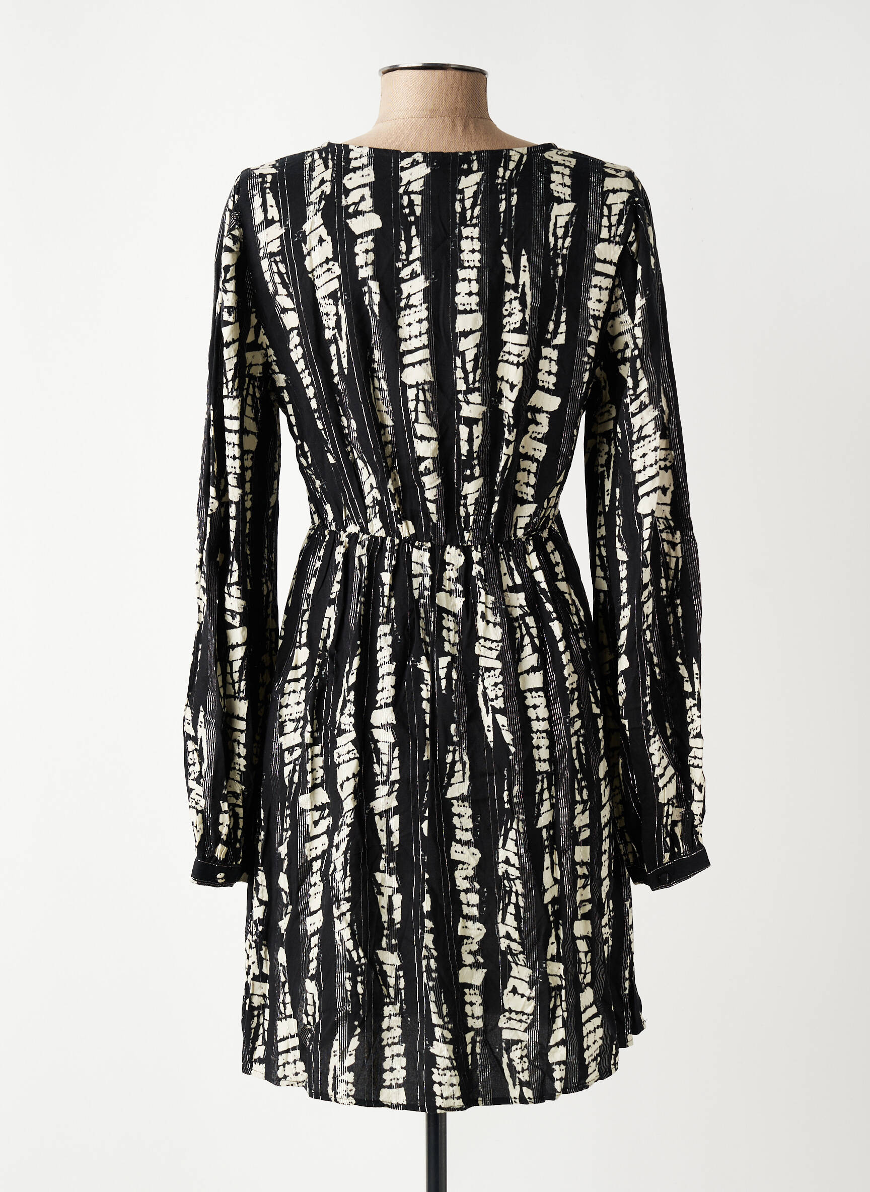 Rochie scurtă mâneci lungi mâneci lungi negru VERO MODA femeie