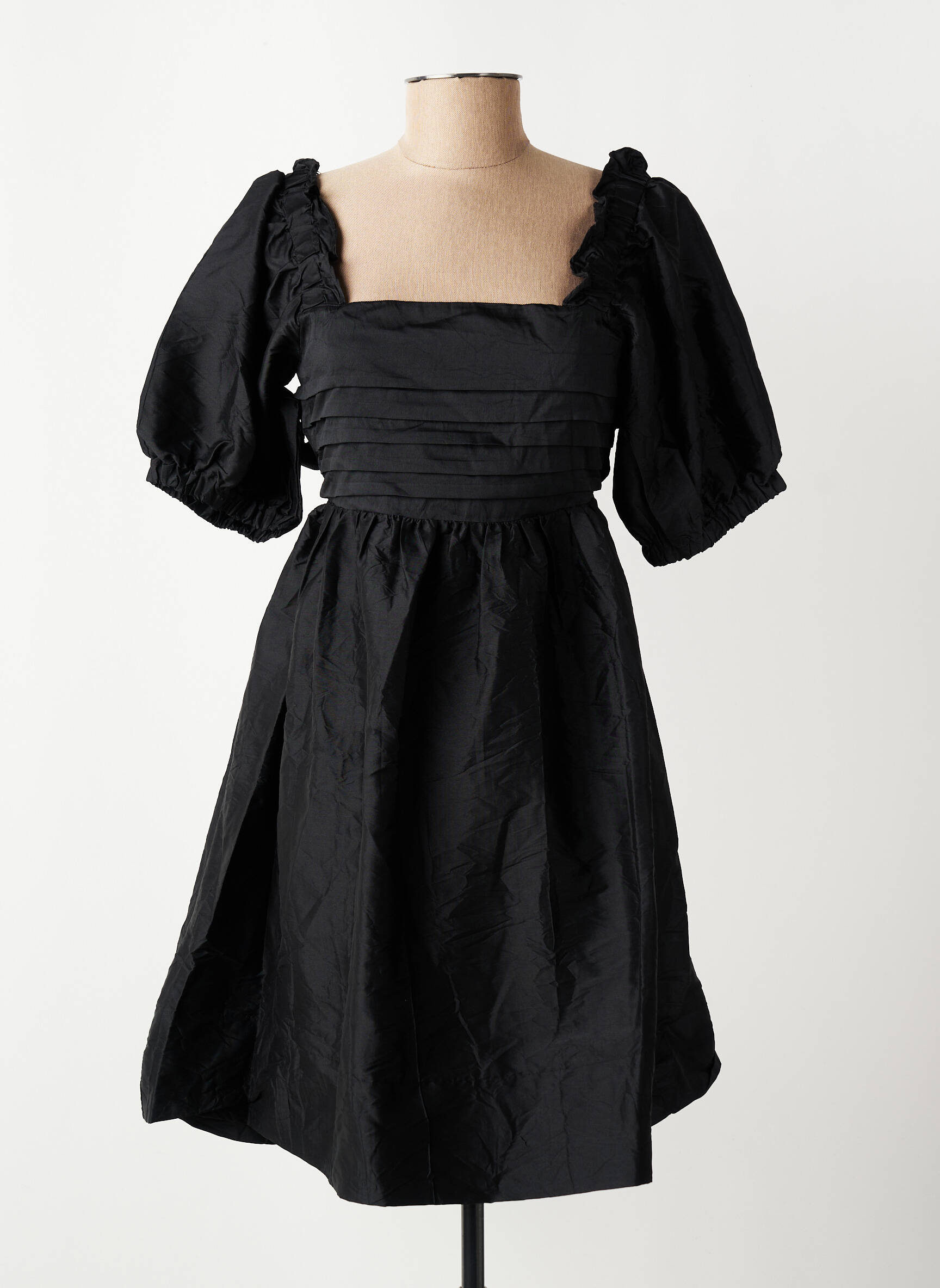 Rochie scurtă mâneci scurte mâneci scurte negru VERO MODA femeie