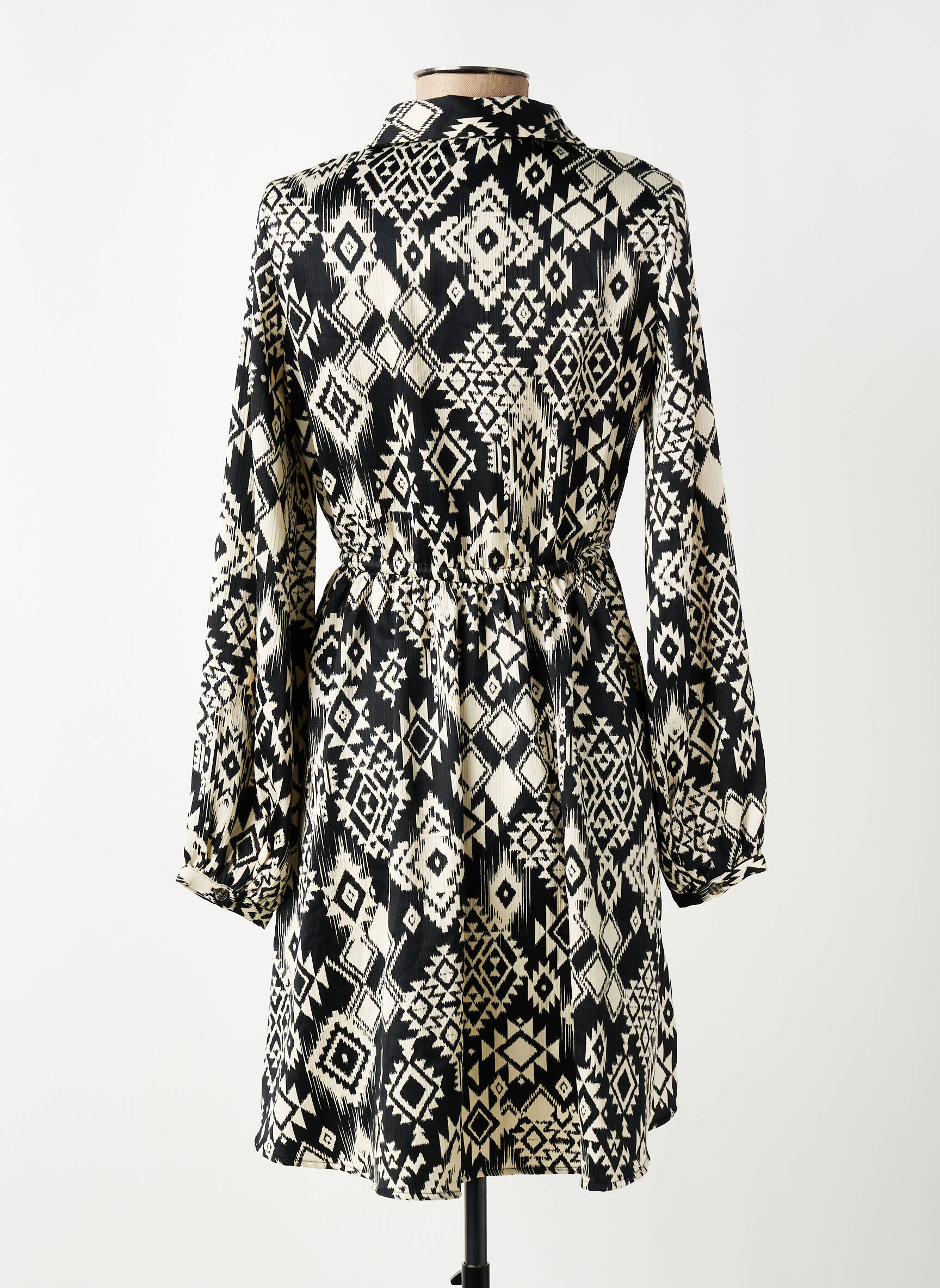 Rochie scurtă mâneci lungi mâneci lungi negru VERO MODA femeie