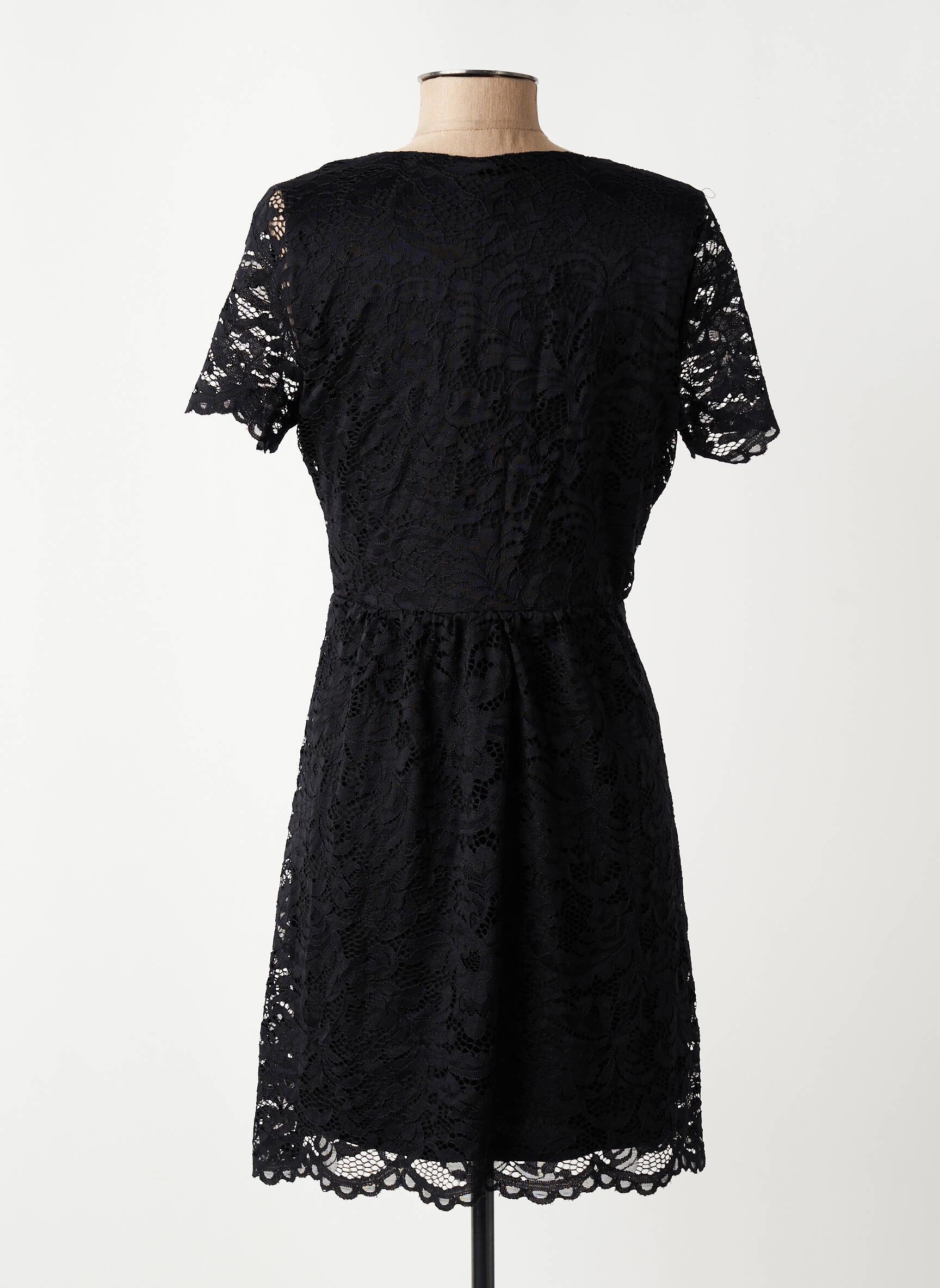 Rochie scurtă mâneci scurte mâneci scurte negru VERO MODA femeie