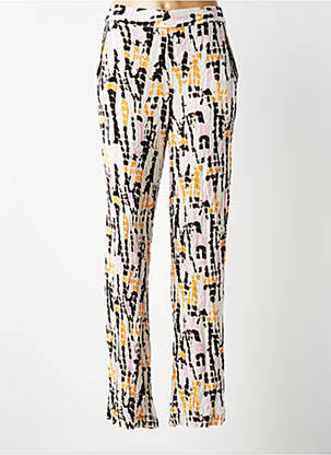 Pantalon drept talie elastică mărime normală gri VERO MODA femeie