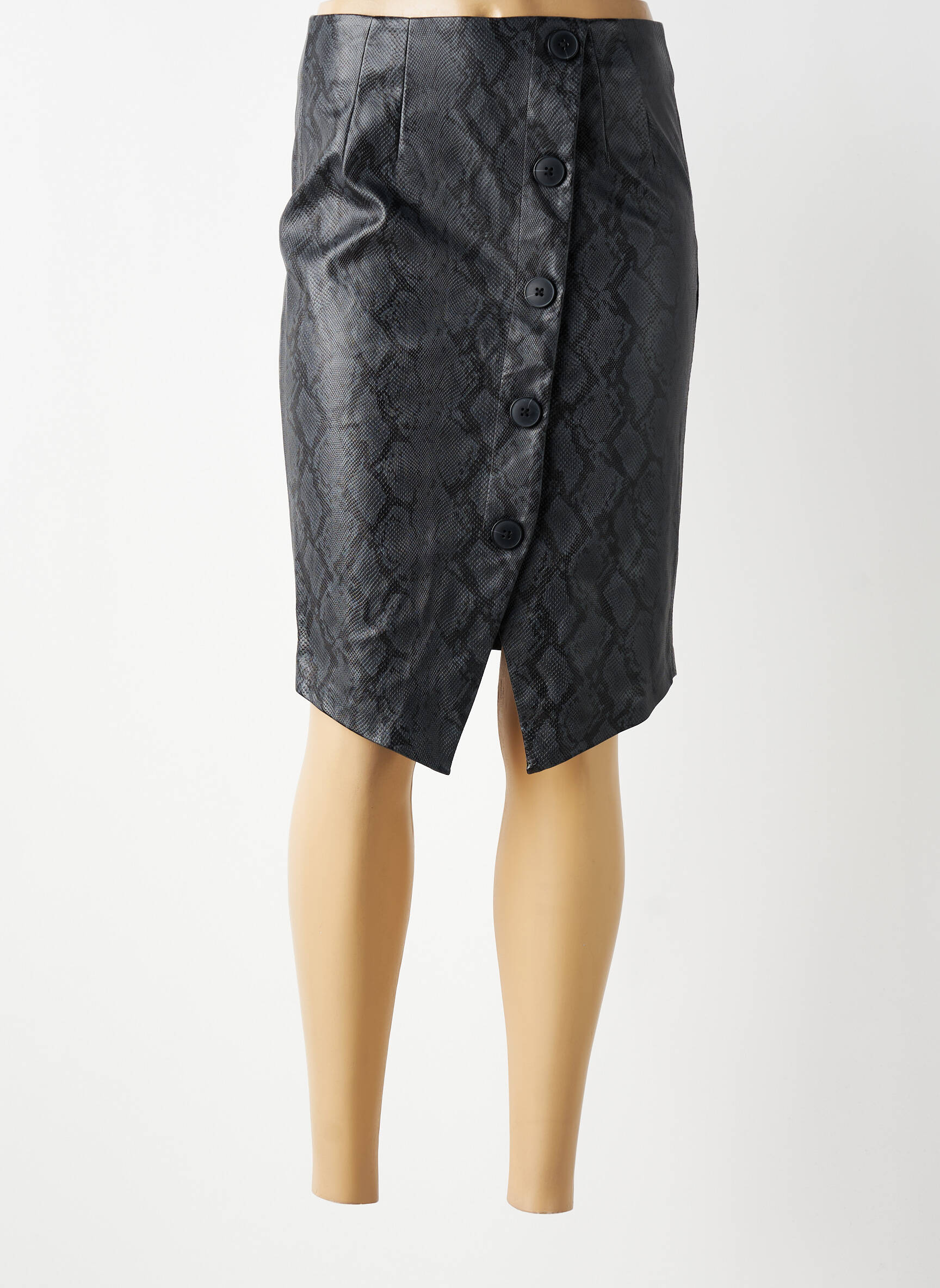 Fustă midi mărime normală negru VERO MODA femeie
