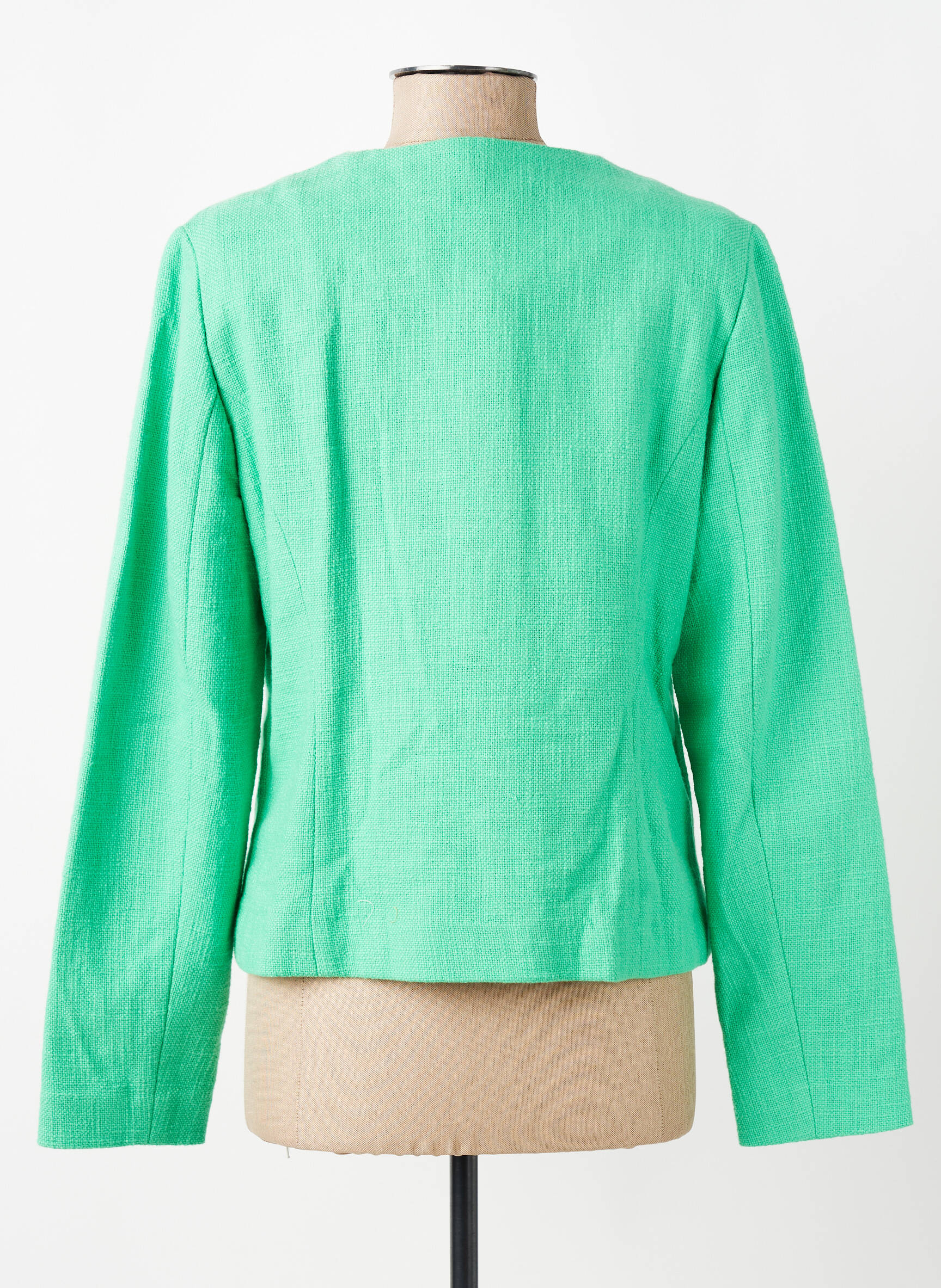Jachete elegante buzunare verde C'EST BEAU LA VIE femeie