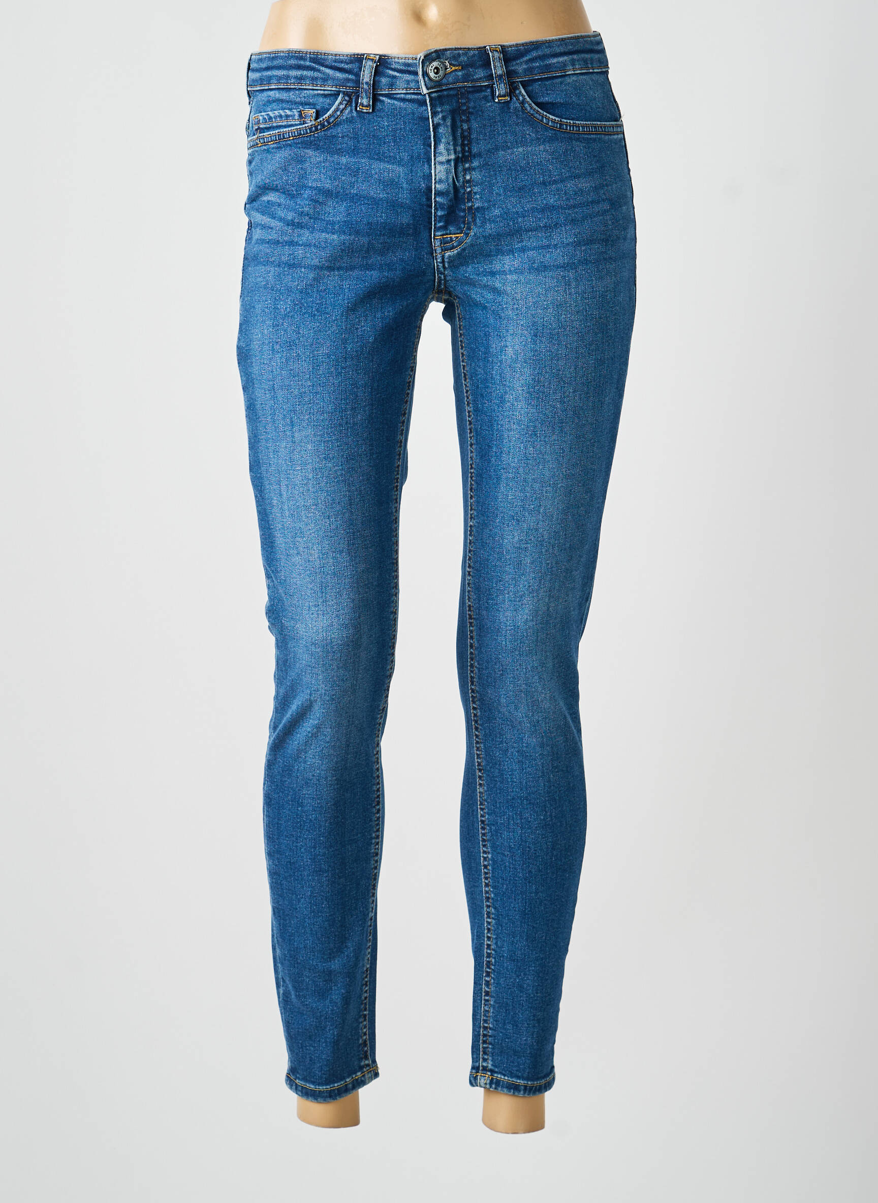 Blugi skinny mărime normală mărime normală albastru ICHI femeie