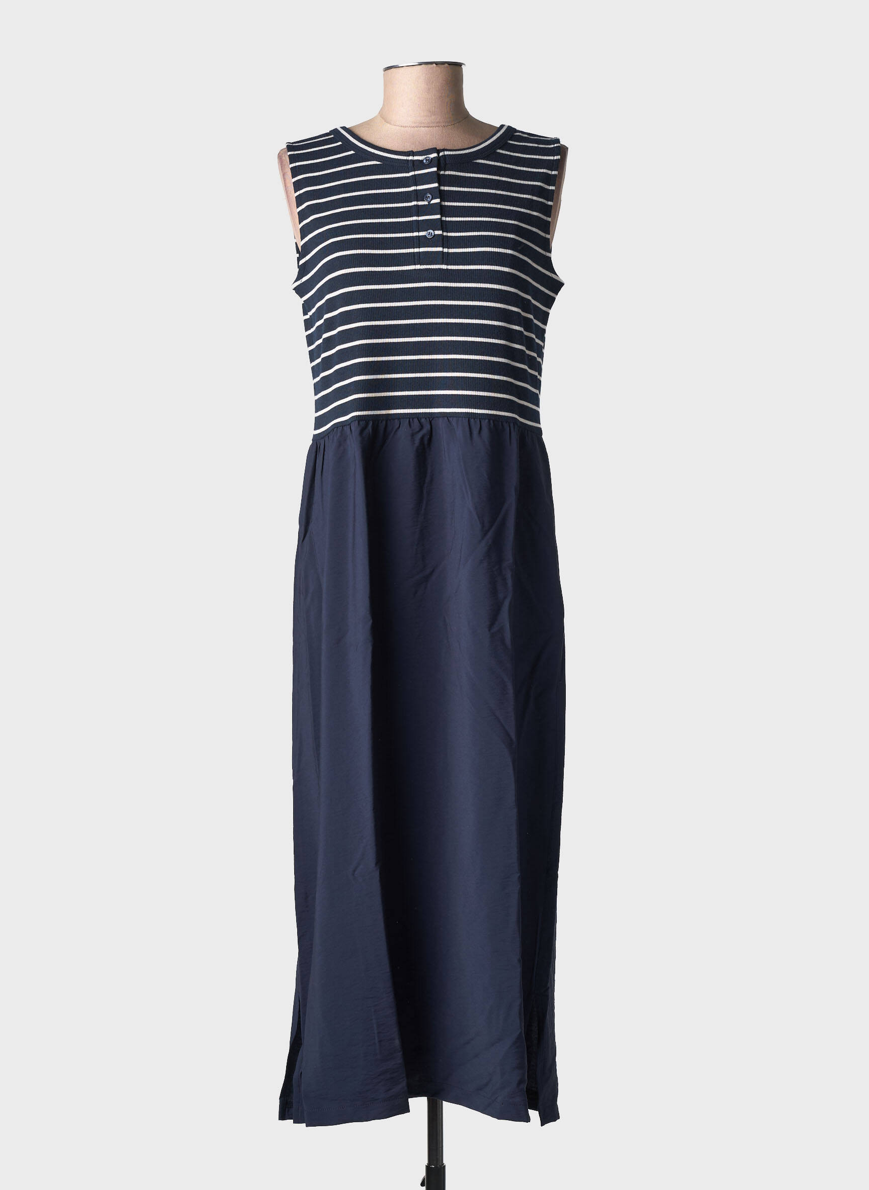 Rochie midi fără mâneci fără mâneci albastru STREET ONE femeie