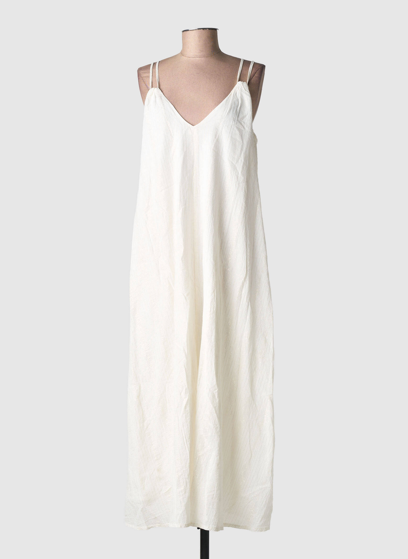 Rochie midi fără mâneci fără mâneci alb MOLLY BRACKEN femeie