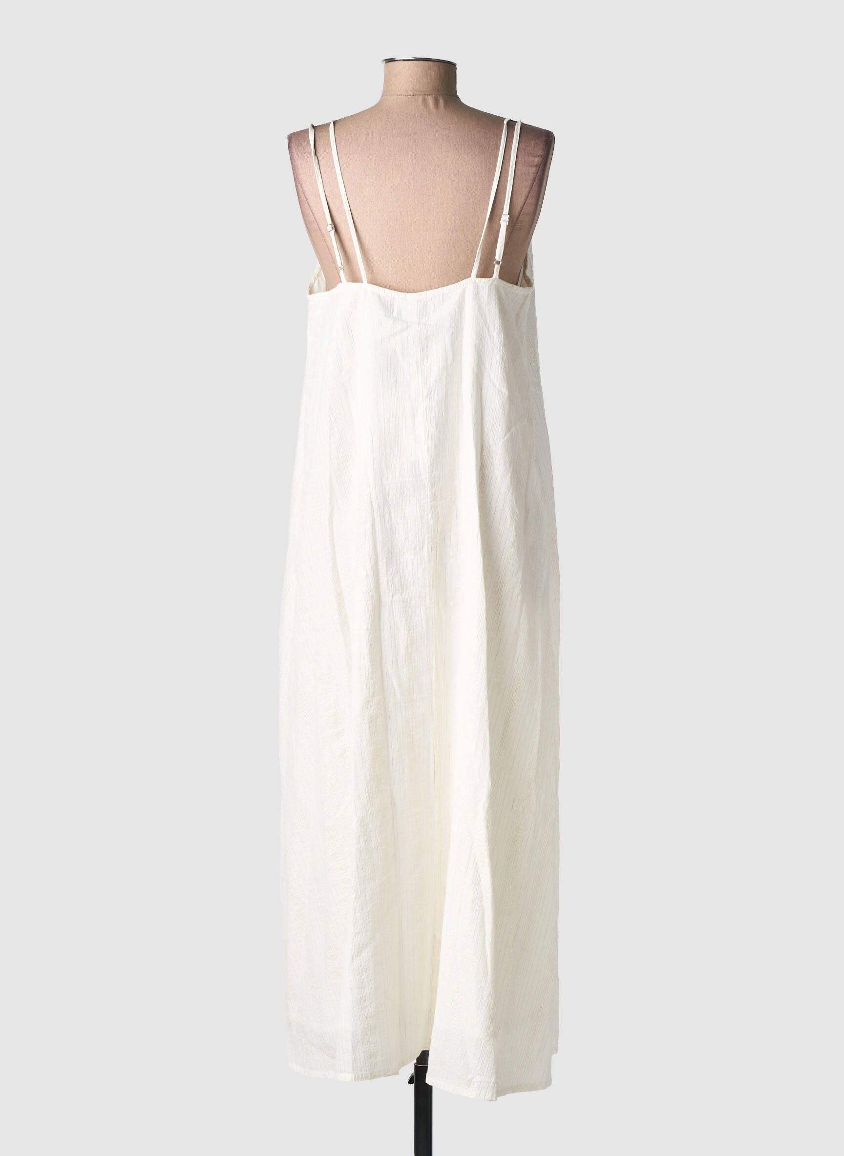 Rochie midi fără mâneci fără mâneci alb MOLLY BRACKEN femeie