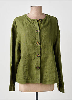 Jachete casual guler rotund verde WHITE STUFF femeie