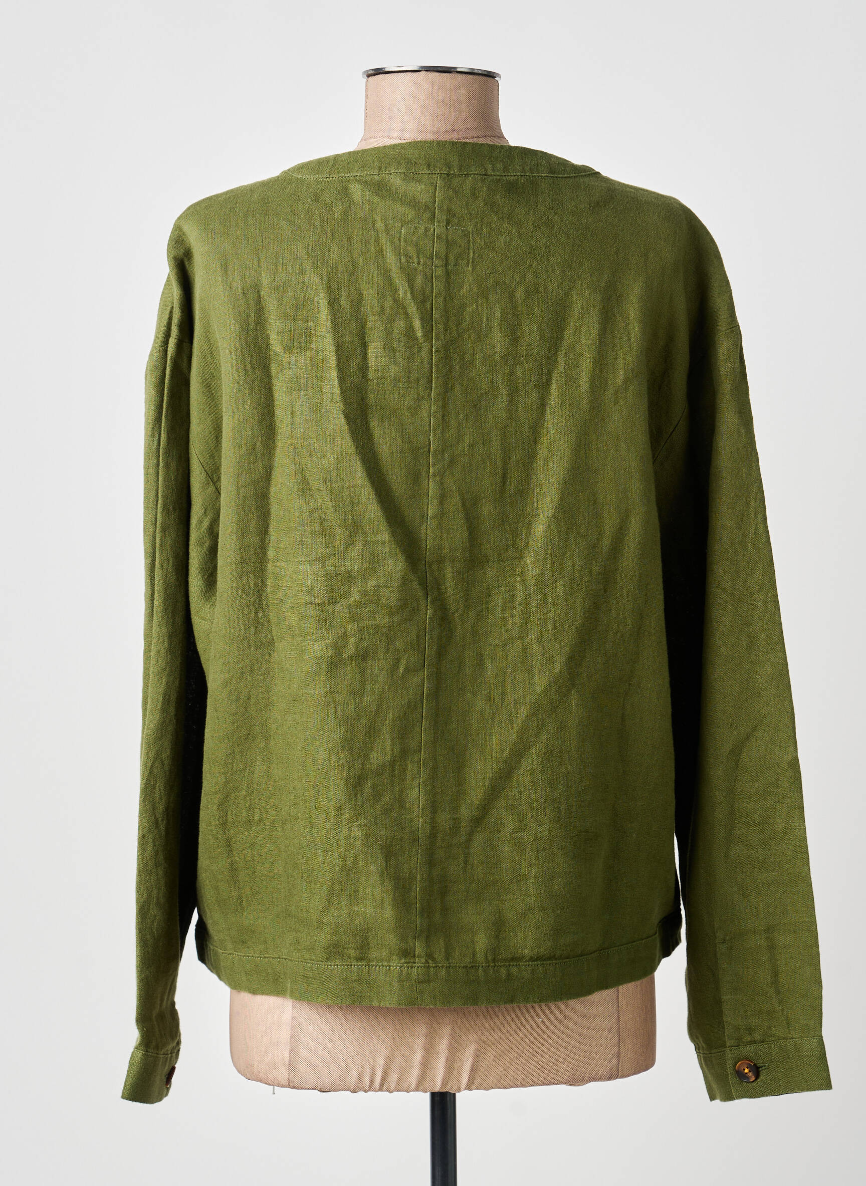 Jachete casual guler rotund verde WHITE STUFF femeie
