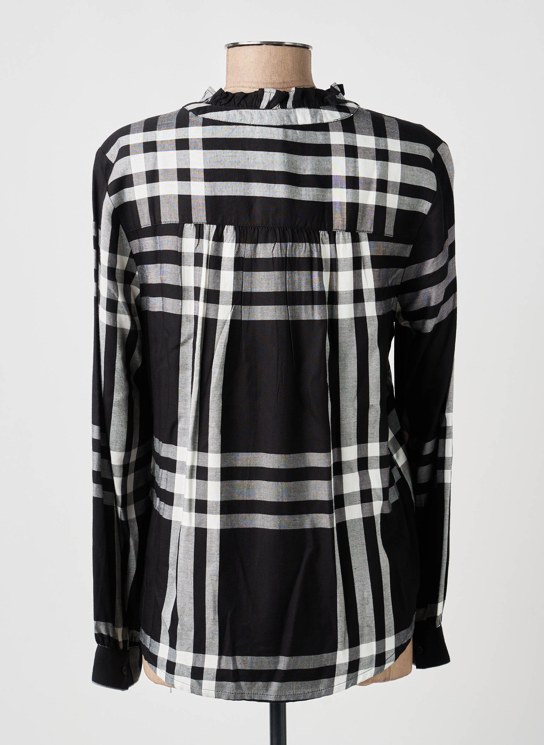 Cămașă croială dreaptă mâneci lungi negru STREET ONE femeie