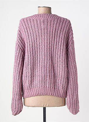 Vestă cu mâneci lungi guler rotund violet MOLLY BRACKEN femeie