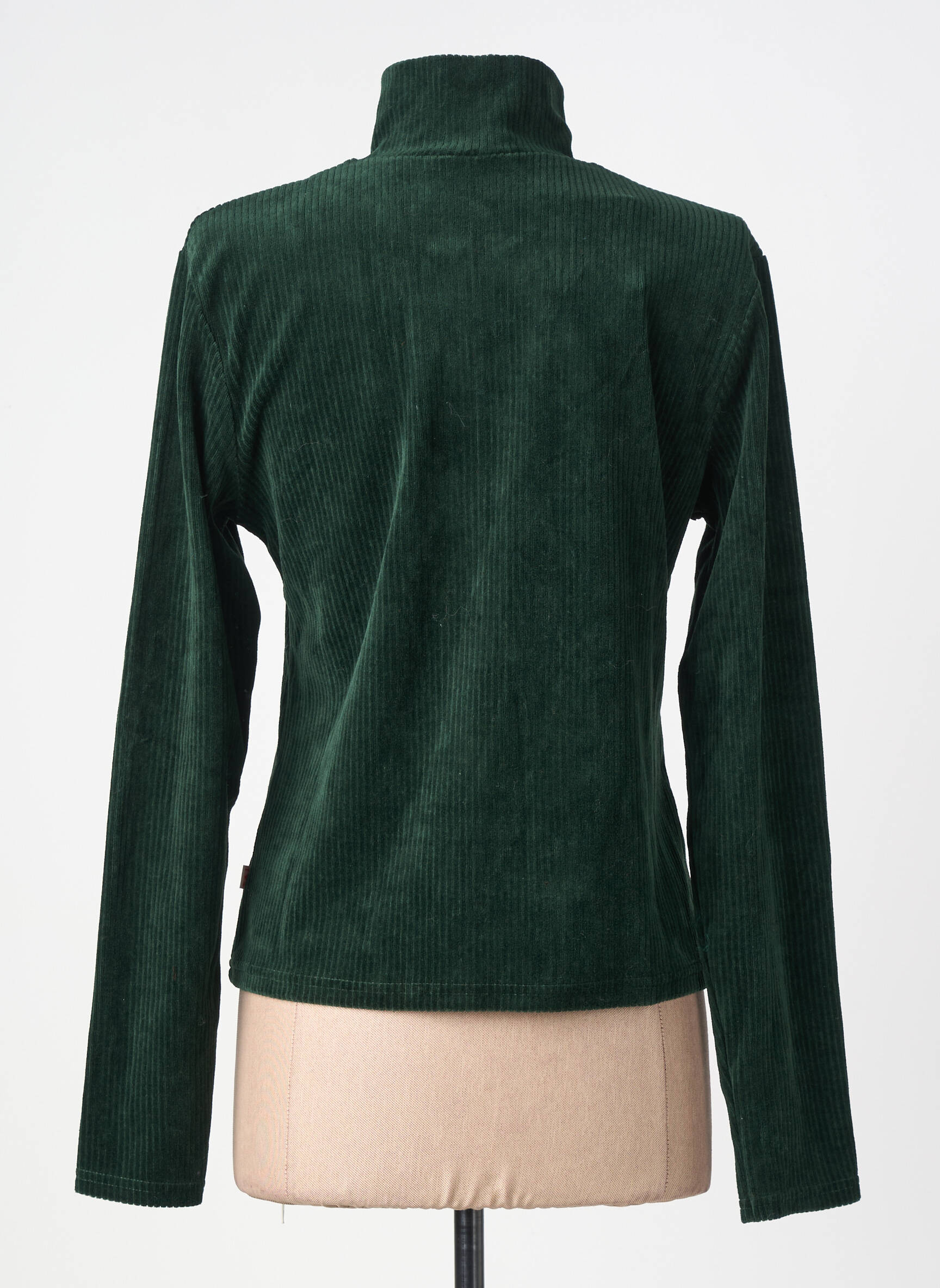 Hanorac elasticitate mâneci lungi verde BLUTSGESCHWISTER femeie