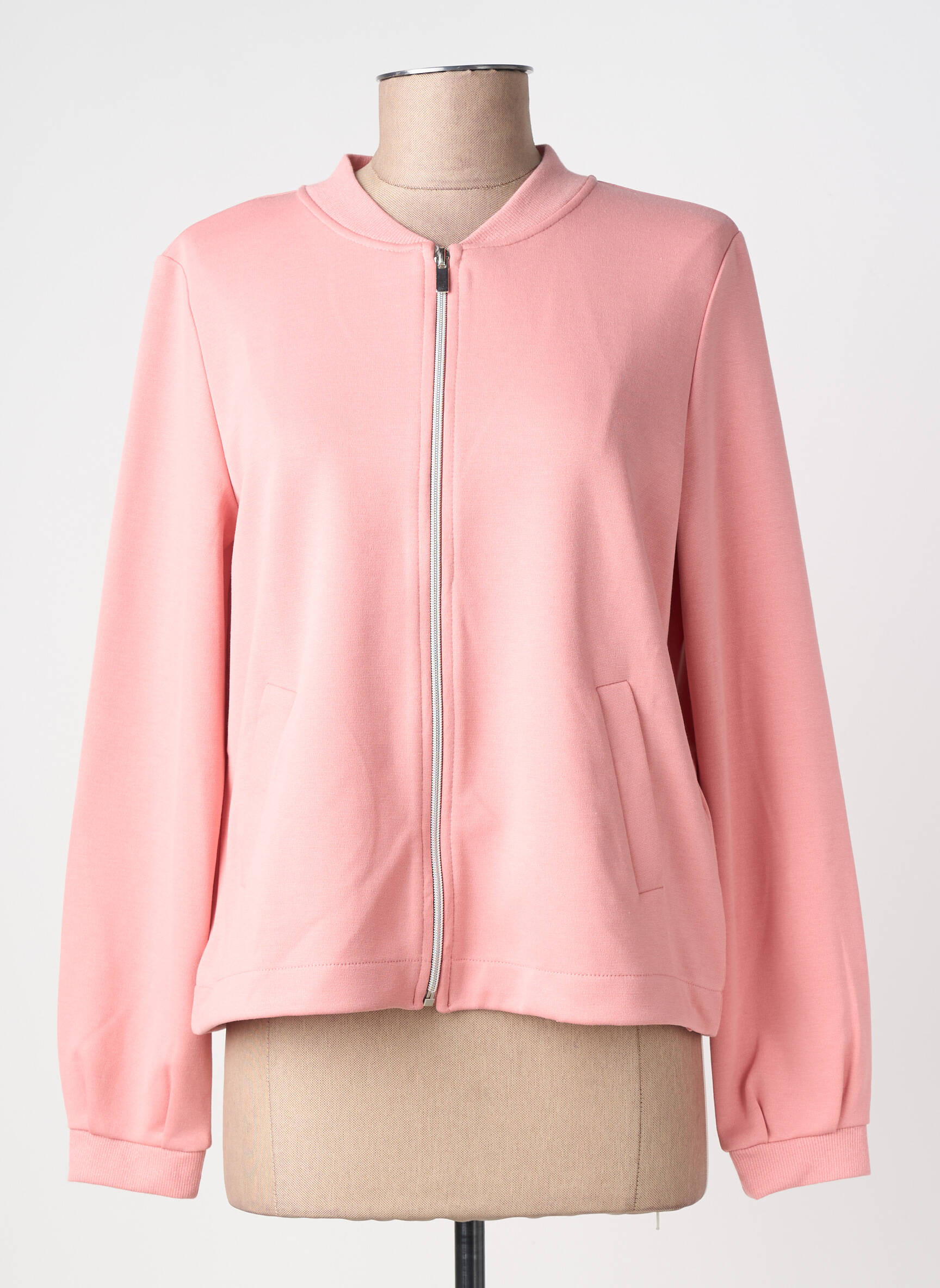 Jachete casual buzunare roz STREET ONE femeie