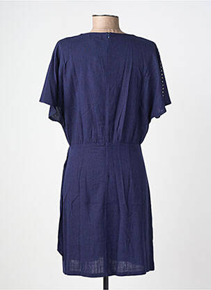 Rochie midi mâneci scurte mâneci scurte albastru FREEMAN T.PORTER femeie