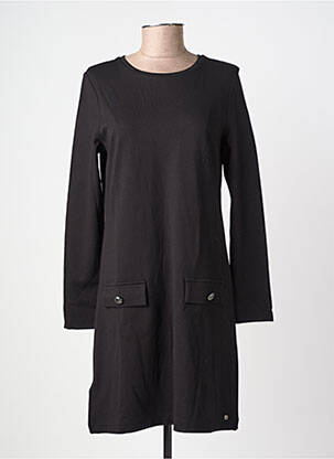 Rochie midi mâneci scurte mâneci scurte negru SURKANA femeie