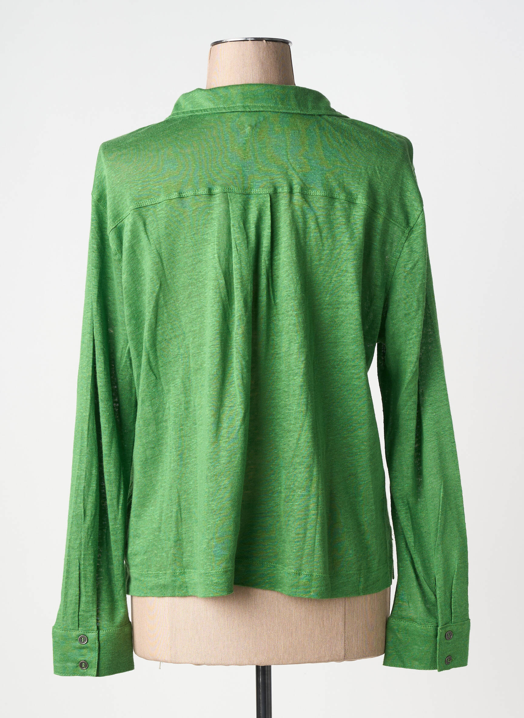 Tricou mâneci lungi mâneci lungi verde WHITE STUFF femeie