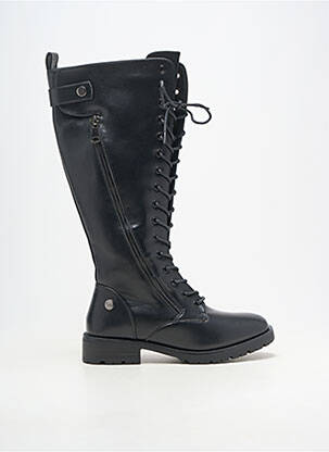 Cizme material neted toc de 4 la 6 cm negru LPB LES PETITES BOMBES  femeie