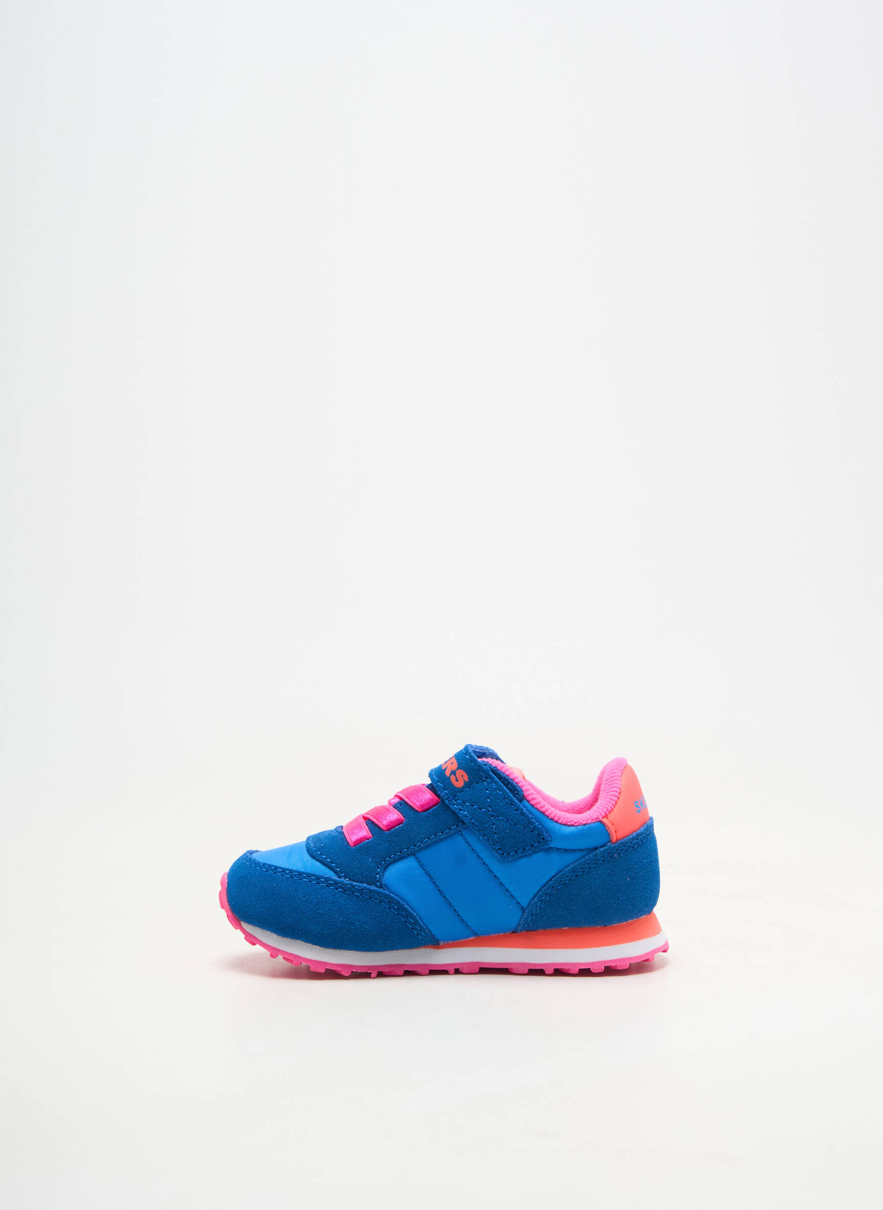 Adidași închidere cu arici vârf rotund albastru SKECHERS fată