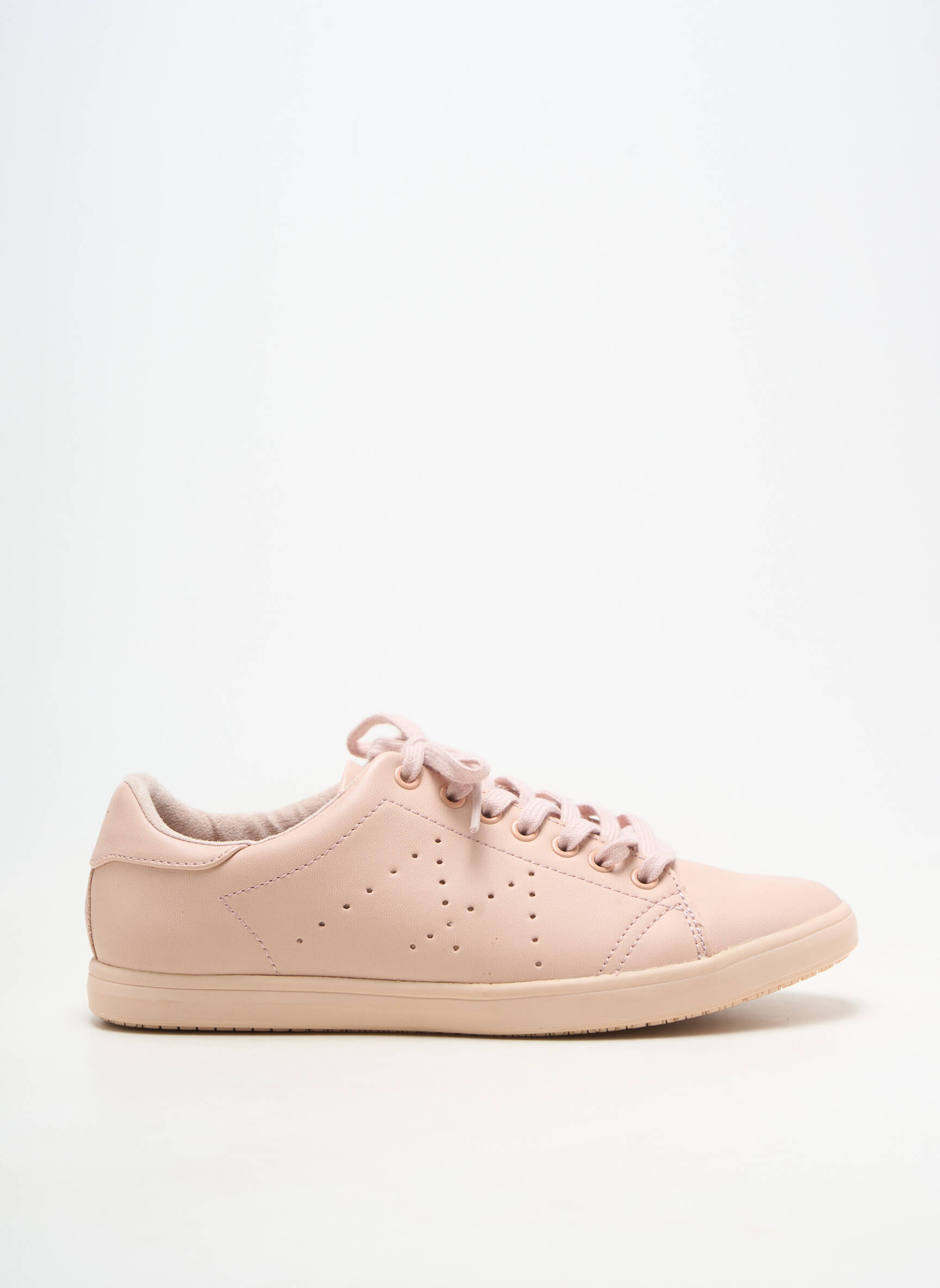 Adidași material neted toc plat până la 3 cm roz TAMARIS femeie
