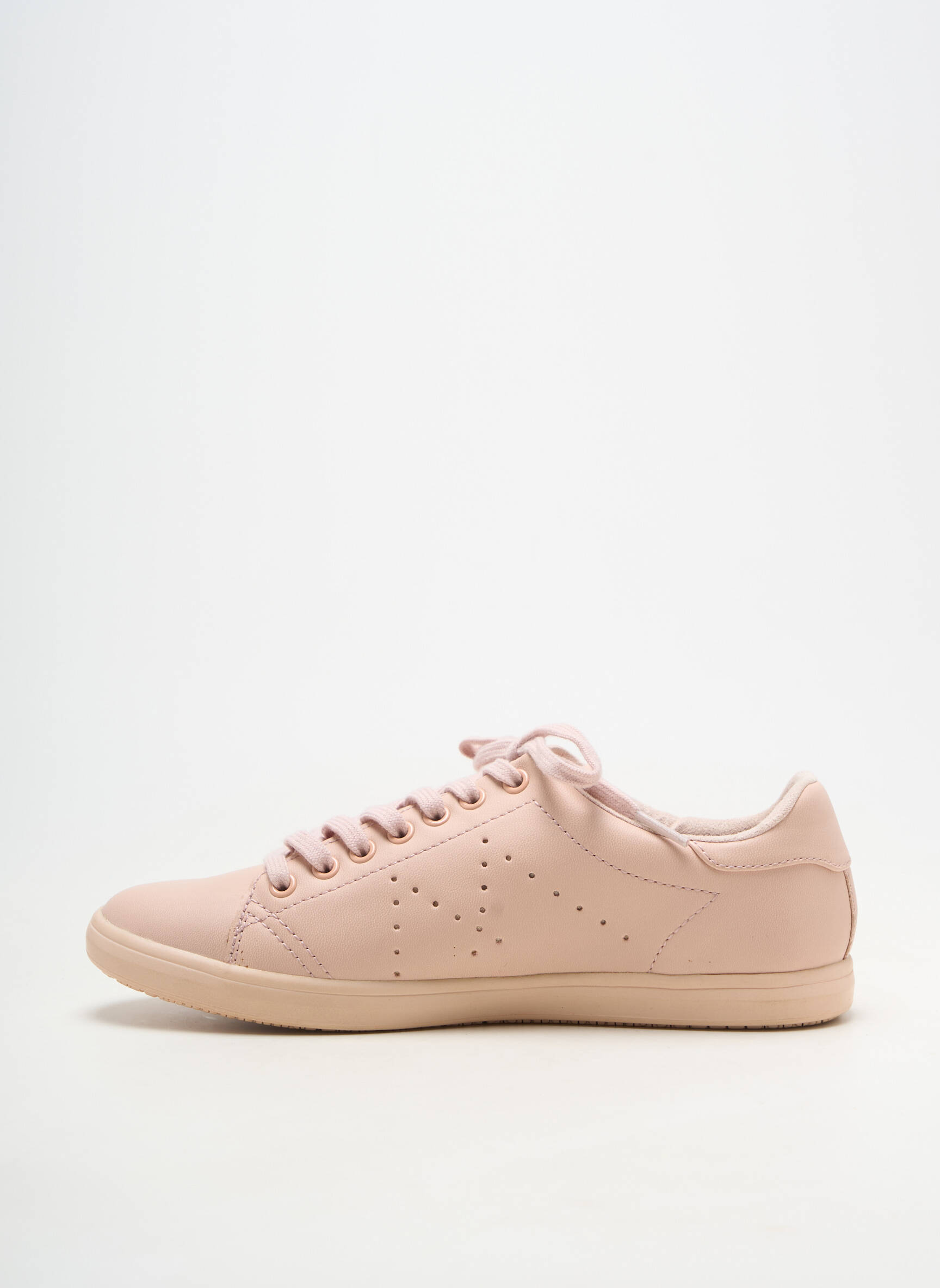Adidași material neted toc plat până la 3 cm roz TAMARIS femeie