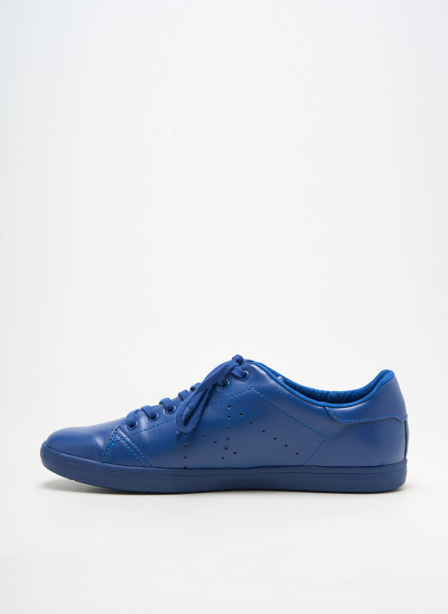 Adidași material neted toc plat până la 3 cm albastru TAMARIS femeie