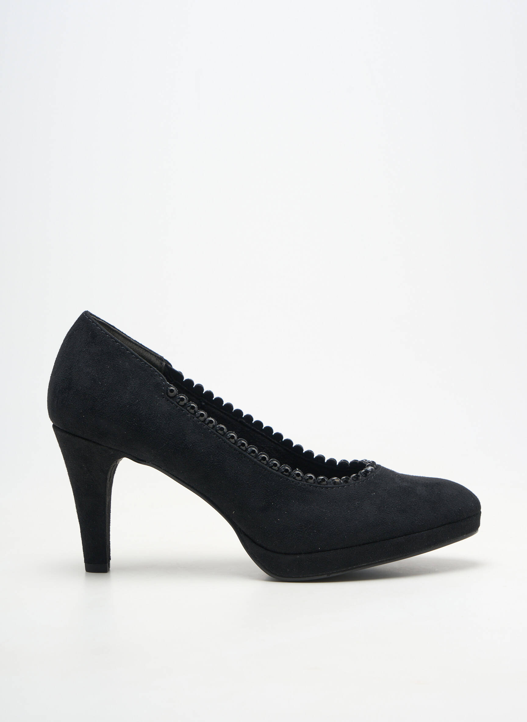 Pantofi cu toc toc cui. toc de 7 la 9 cm negru MARCO TOZZI femeie