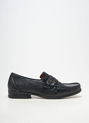 Mocasini material neted toc mic negru CASANOVA bărbat