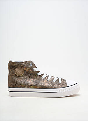 Adidași material neted toc plat până la 3 cm maro LPB LES PETITES BOMBES  femeie