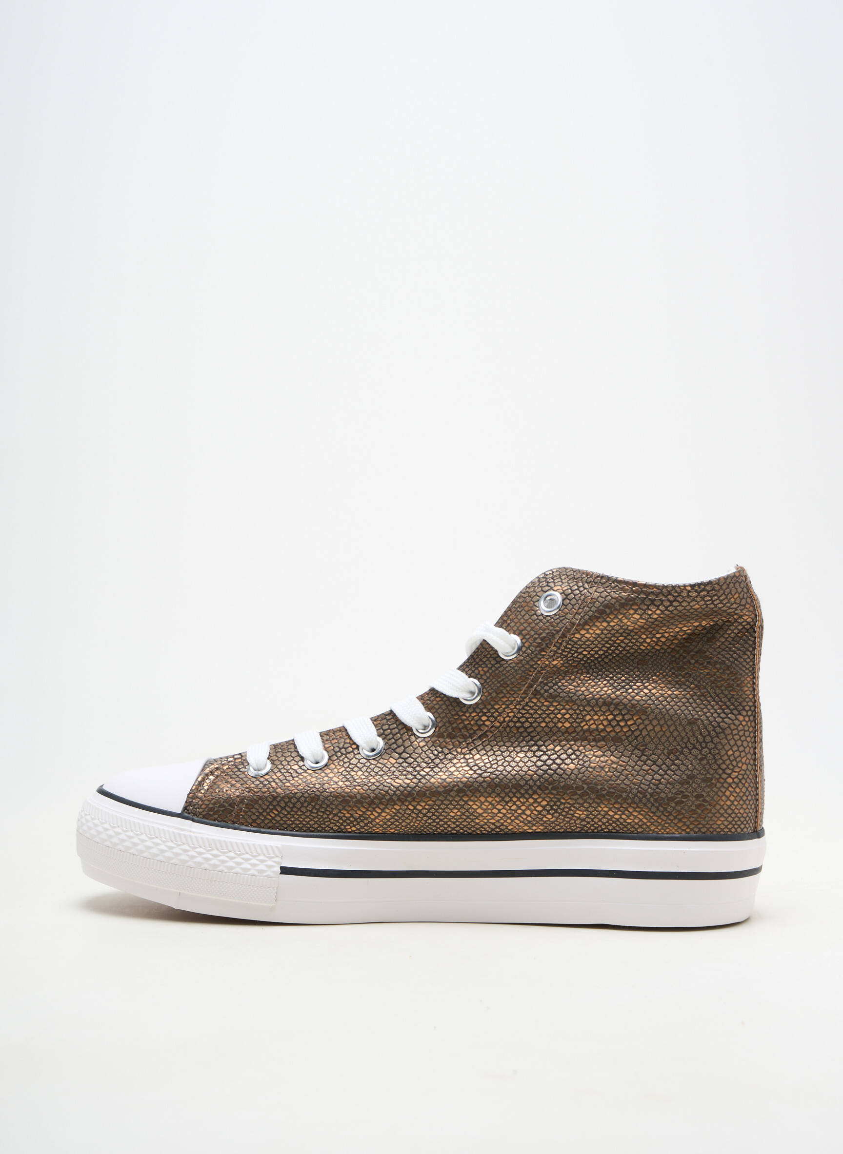 Adidași material neted toc plat până la 3 cm maro LPB LES PETITES BOMBES  femeie