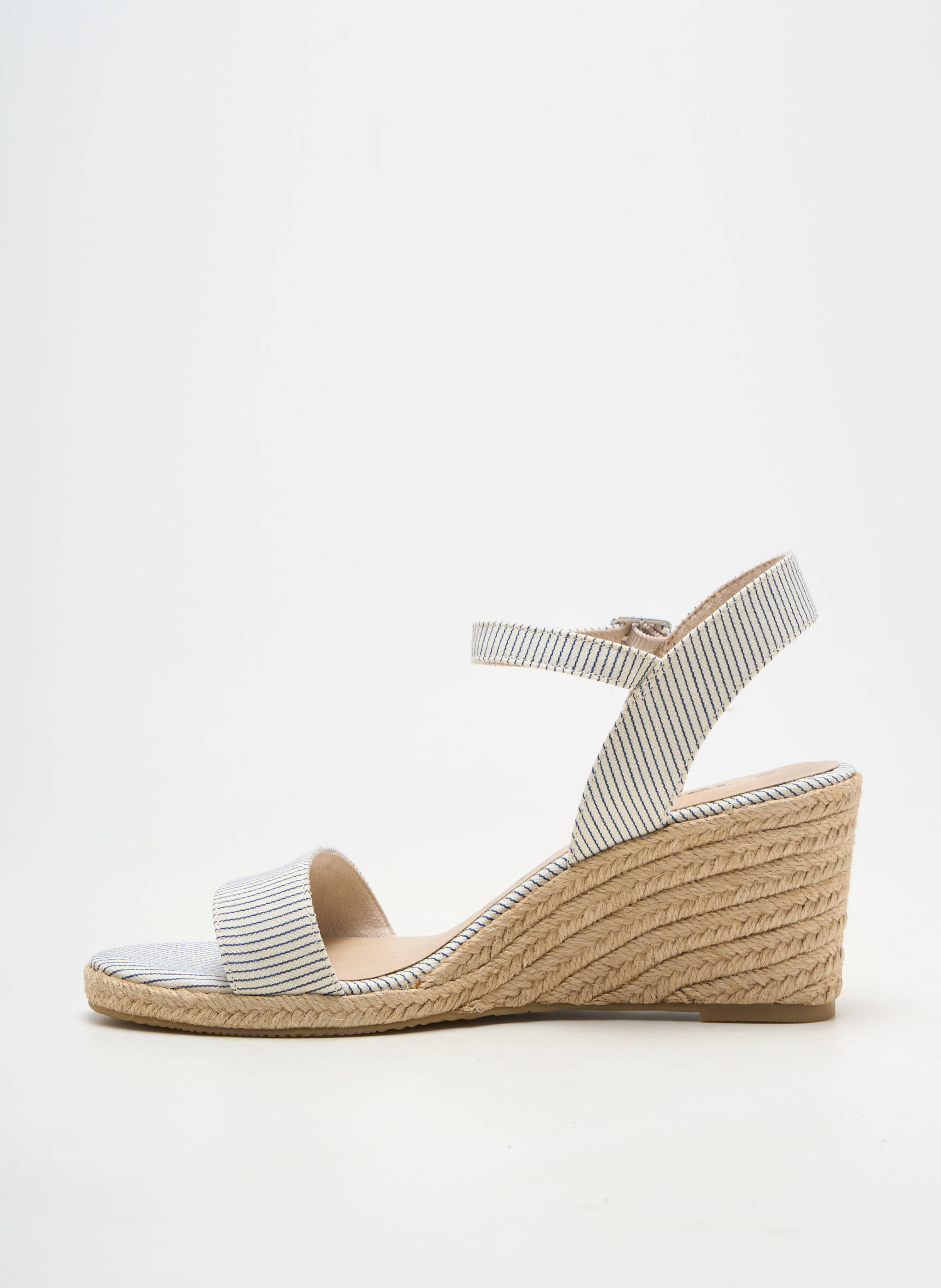 Sandale/pantofi decupați toc platformă toc de 7 la 9 cm alb TAMARIS femeie