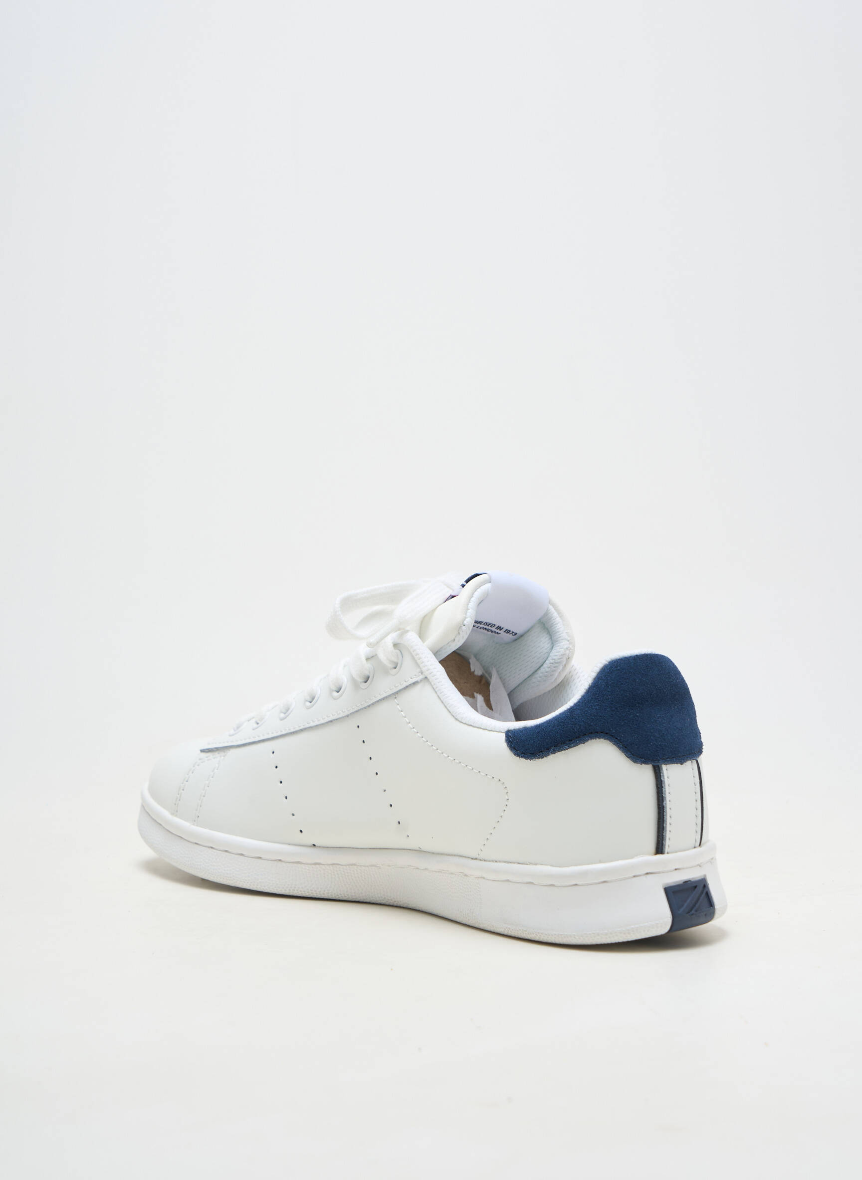 Adidași material neted vârf rotund alb PEPE JEANS bărbat