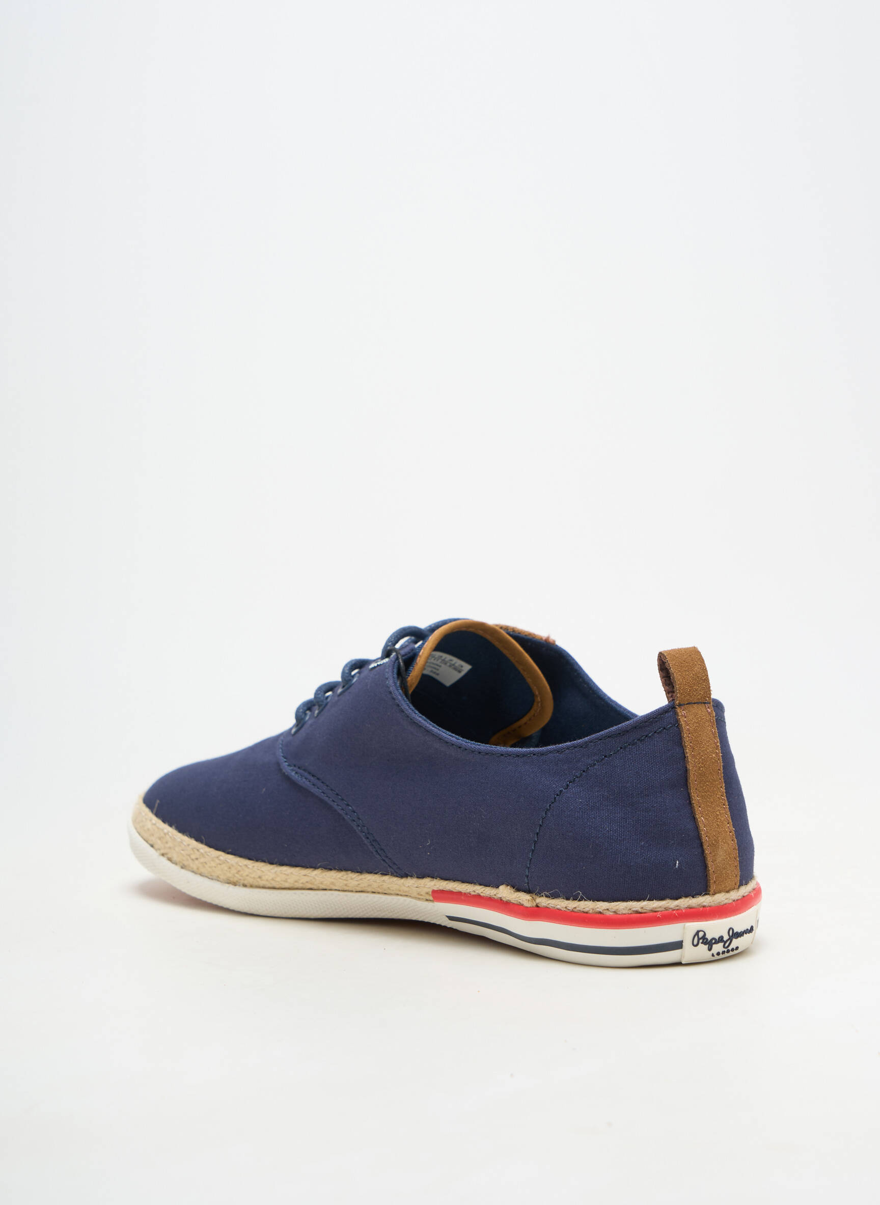 Adidași vârf rotund vârf rotund albastru PEPE JEANS bărbat