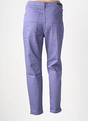Pantalon drept elasticitate mărime normală violet LCDN femeie