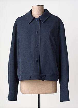 Jachete casual finisaj interior dublat albastru UNIKA femeie