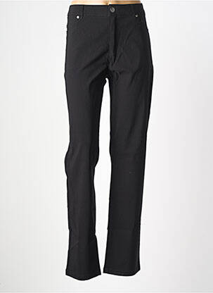 Pantalon drept elasticitate mărime normală negru CISO femeie