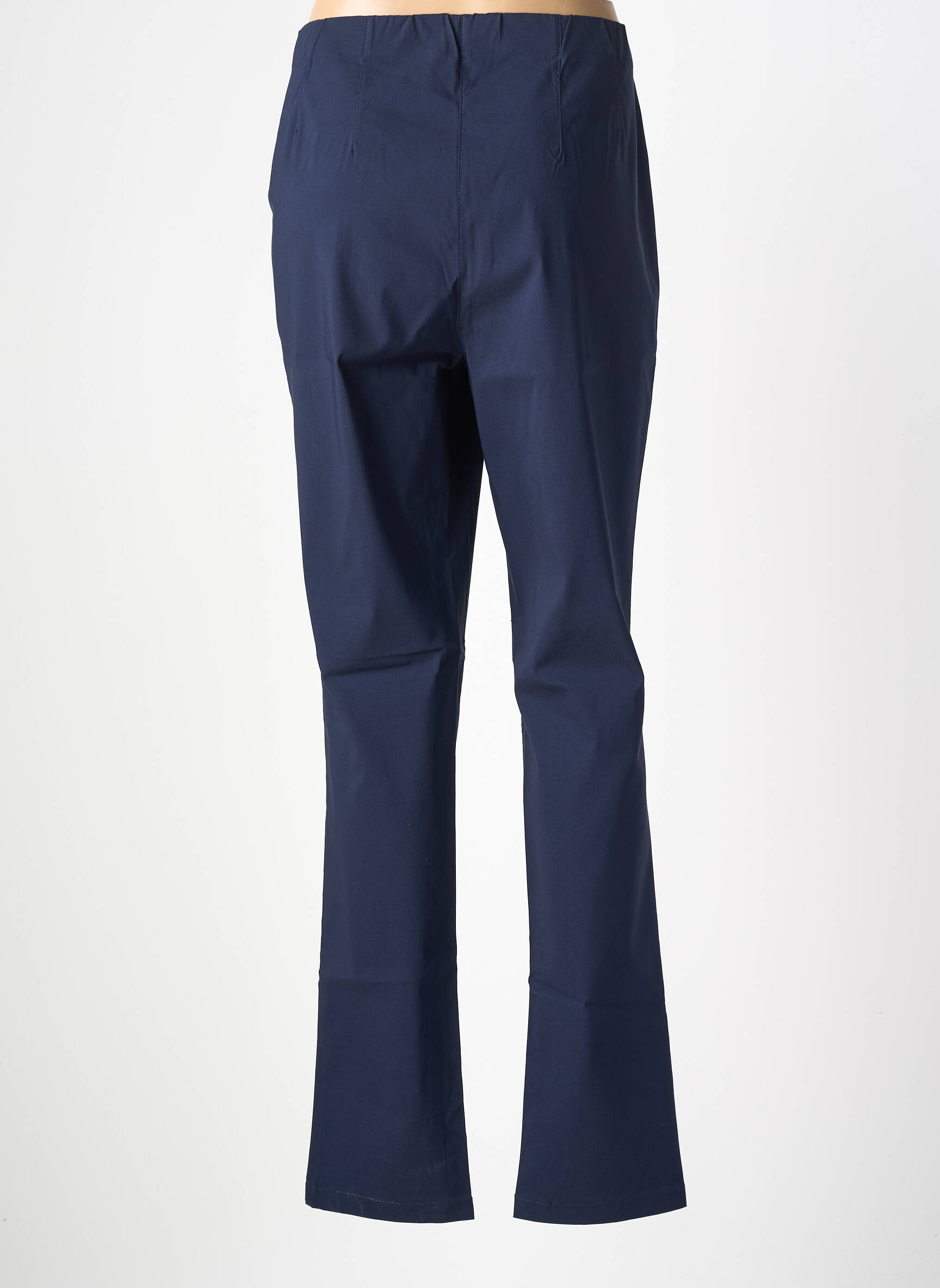 Pantalon drept elasticitate mărime normală albastru CISO femeie