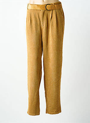 Pantalon drept elasticitate mărime normală bej MOLLY BRACKEN femeie