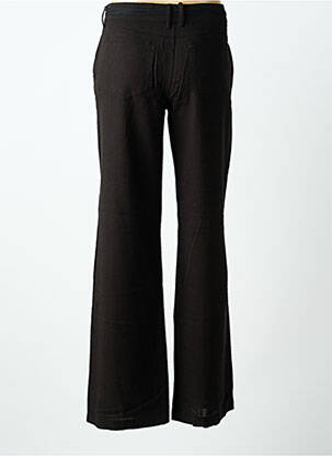 Pantalon drept țesătură crep talie joasă negru FREEMAN T.PORTER femeie